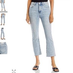 Pistola Lennon High Rise Crossed Flare Jeans (sz 30/31)